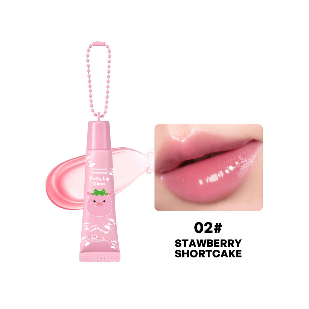 Colorful Fruit Cartoon Series Lip Gloss Refreshing And Moisturizing