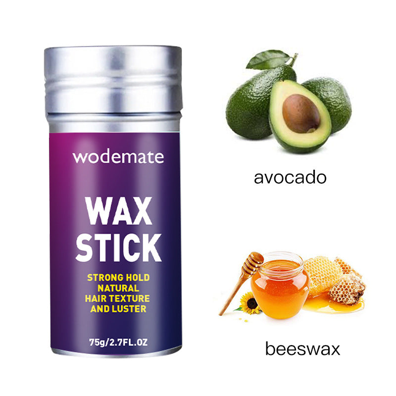 Wodemate Styling Hair Wax Stick Hair Wax Stick Broken Hair Finishing Cream Styling Finishing Stick