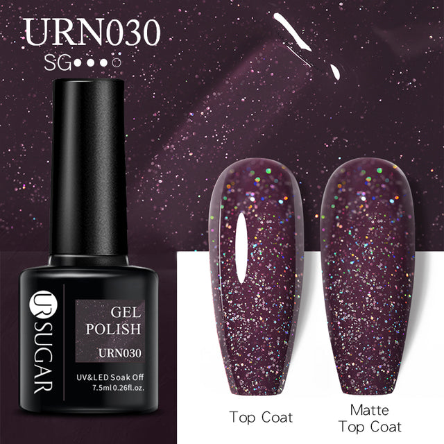 UR Sugar 7.5ml Reflective Glitter Gel Winter Nail Polish