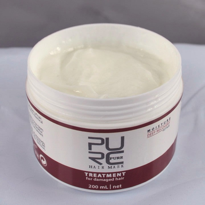 Keratin Hair Mask Without Heat With Fork Comb