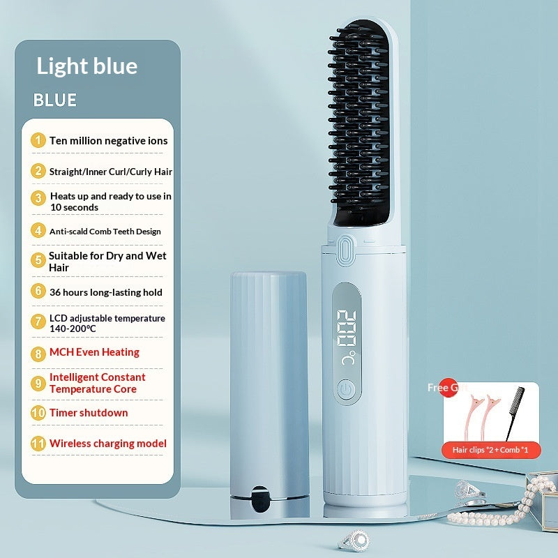 New Straightening Comb   Volumizing Flat Iron