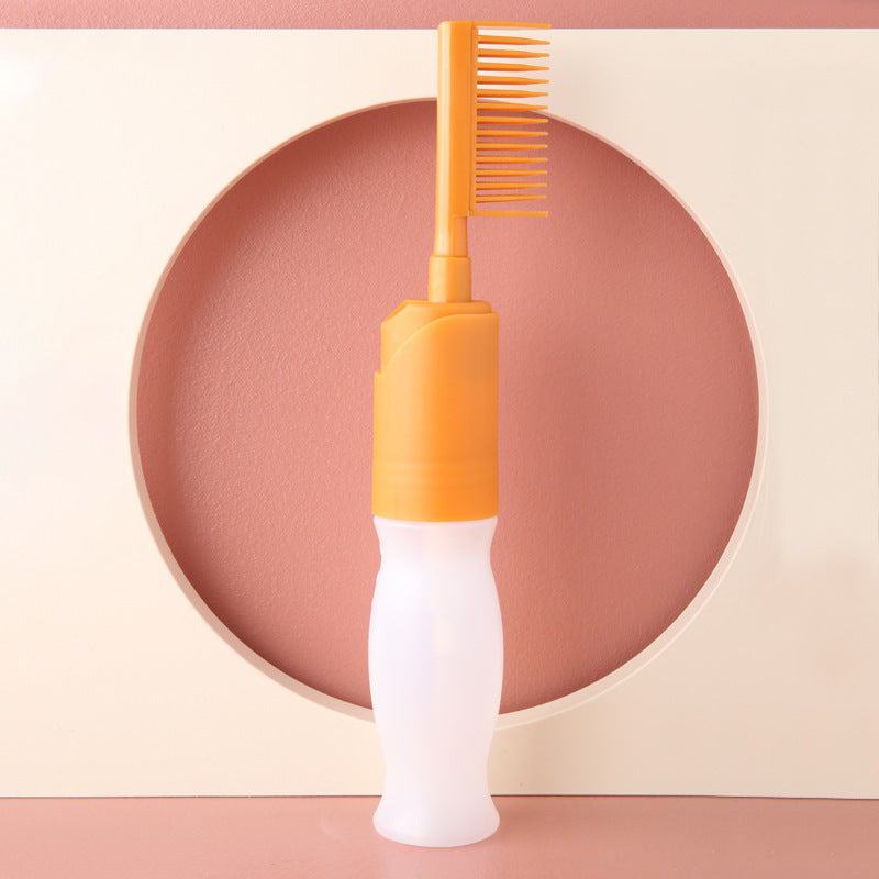 Professional Comb Empty Hair Dye Bottle