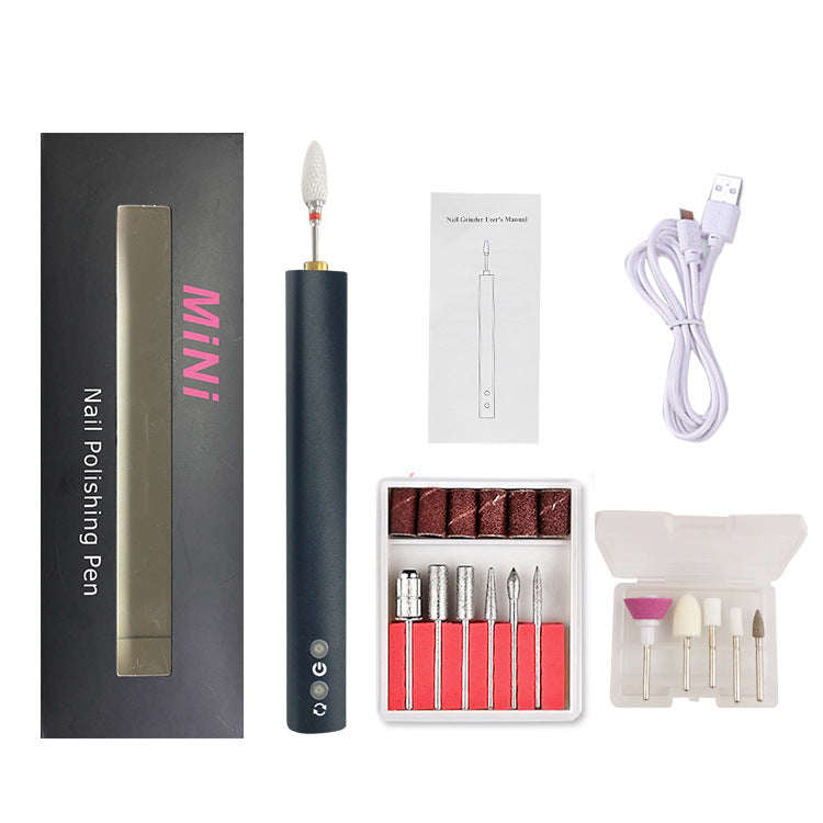 Mini Electric Nail Polisher Japanese And Korean Portable