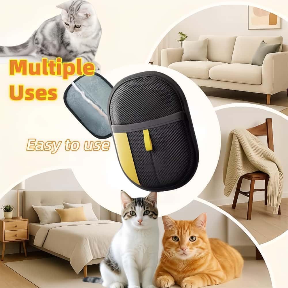 Pet Hair Removal Gloves ( Pack Of 1)