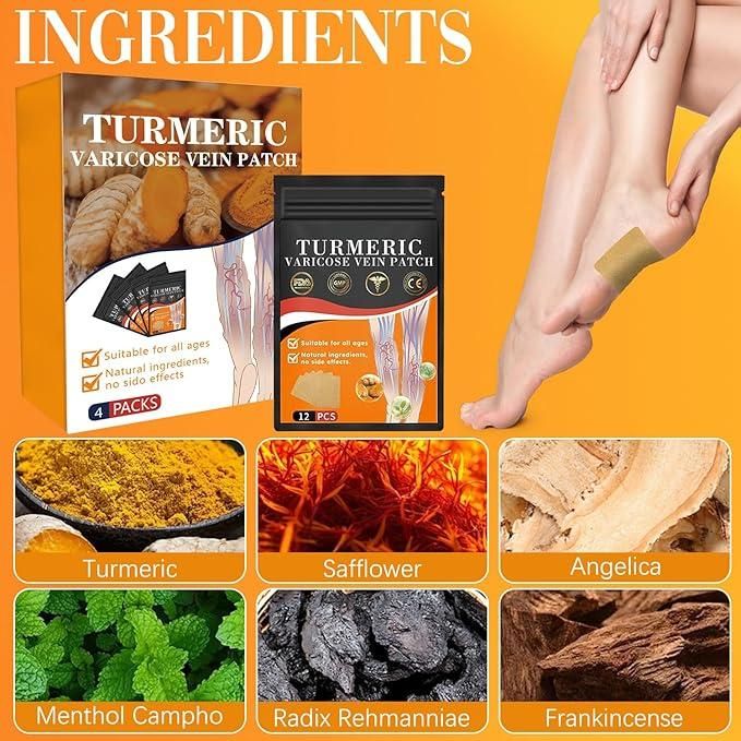 Turmeric Vericose Vein Patch (10 Patch)