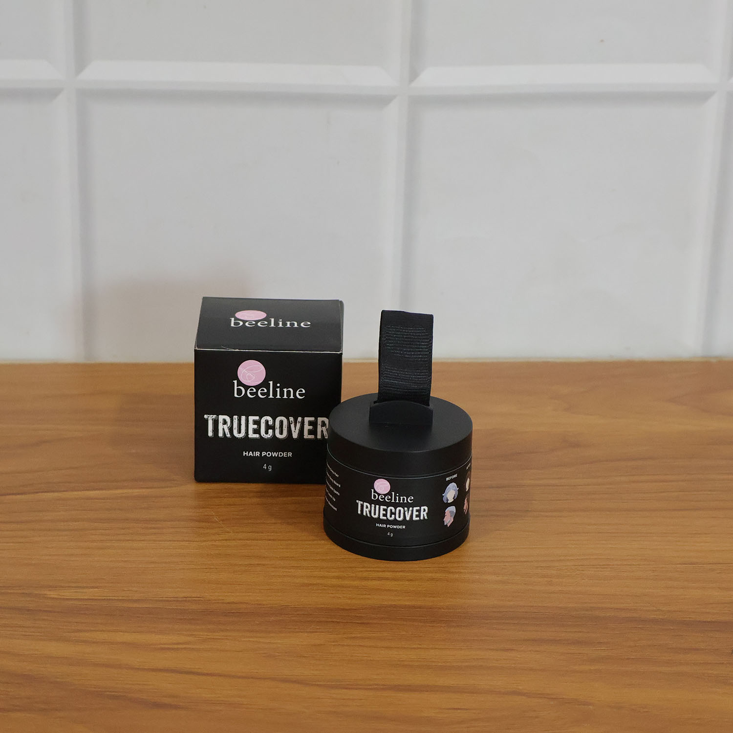 Magic Hairline Color Powder (1 Pc 4 Black Color)
