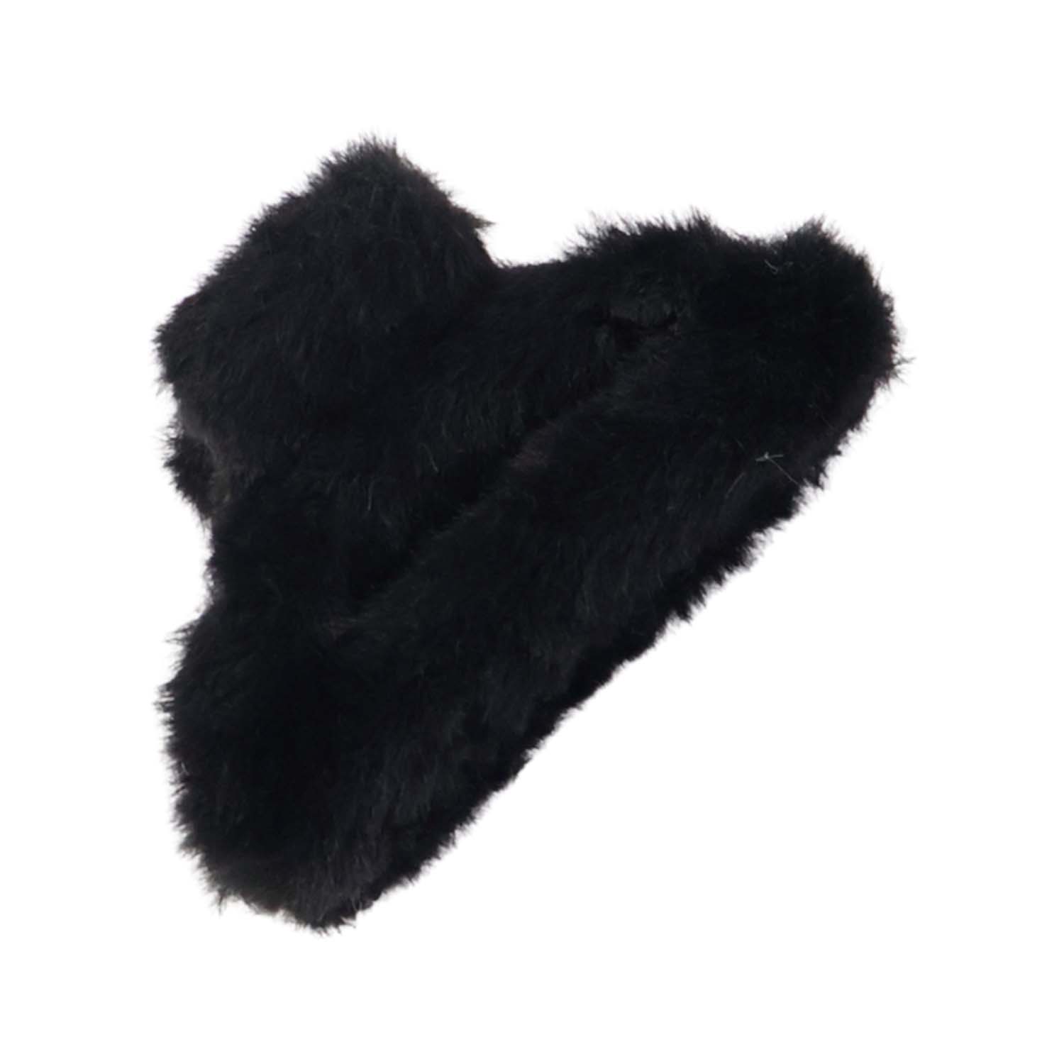Big-size Soft Faux Fur Hair Claw Clips (1 Pc)